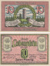  Бона. Германия. Бад-Лобенштайн 10 пфеннигов 1921 год. Нотгельд. (XF) 