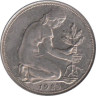  ФРГ. 50 пфеннигов 1983 год. (G) 