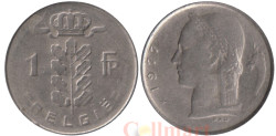 Бельгия. 1 франк 1977 год. BELGIE