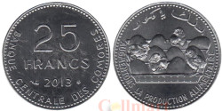 Коморские острова. 25 франков 2013 год. Цыплята.