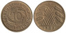  Германия (Веймарская республика). 10 рейхспфеннигов 1929 год. Колосья. (A) 