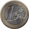  Австрия. 1 евро 2008 год. Вольфганг Амадей Моцарт. 