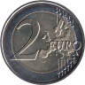  Люксембург. 2 евро 2015 год. 30 лет флагу Европейского союза. 