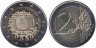  Люксембург. 2 евро 2015 год. 30 лет флагу Европейского союза. 