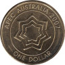  Австралия. 1 доллар 2007 год. Форум АТЭС в Австралии. 