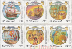 Набор марок. Сент-Винсент и Гренадины. 200-летие Конституции США. 6 марок.