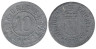 Германия. Эхинген. 10 пфеннигов 1918 год. Нотгельд. 