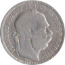  Венгрия. 1 крона 1895 год.	Франц Иосиф I. 