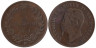  Италия. 5 чентезимо 1861 год. Король Виктор Эммануил II. (M) 