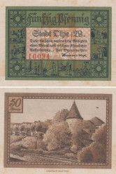 Бона. Германия. Ольпе 50 пфеннигов 1921 год. Нотгельд. (VF)