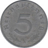  Германия - Третий рейх. 5 рейхспфеннигов 1940 год. (A) 