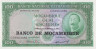 Бона. Мозамбик 100 эскудо 1976 год. Надпечатка на 1961 году. Айрес де Орнелас. (Пресс) 
