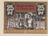  Бона. Германия. Бад-Зульца 25 пфеннигов 1921 год (серия B). Нотгельд. (XF) 