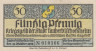  Бона. Германия. Таубербишофсхайм 50 пфеннигов 1919 год. Нотгельд. (VF) 