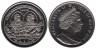  Остров Мэн. 1 крона 2005 год. Наполеон и Нельсон. (200 лет Трафальгарскому сражению) 