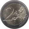  Нидерланды. 2 евро 2012 год. 10 лет наличному обращению евро. 
