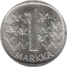  Финляндия. 1 марка 1966 год. Герб. 