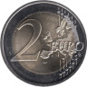  Литва. 2 евро 2015 год. Литовский язык. 