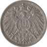  Германская империя. 10 пфеннигов 1916 год. (медно-никелевый сплав) (D) 
