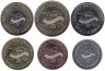  Армения. Набор монет 2023 год. 30 лет национальной валюте. (6 штук) 