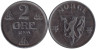  Норвегия. 2 эре 1944 год. 