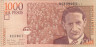  Бона. Колумбия 1000 песо 2001 год. Хорхе Элиесер Гайтан. (VF) 
