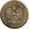  Польша. 2 гроша 2009 год. 