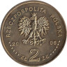  Польша. 2 злотых 2006 год. 30 лет акциям протеста Июня 1976 года. 