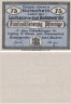  Бона. Германия. Боденвердер 75 пфеннигов 1919 год. Нотгельд. (XF) 