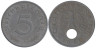  Германия - Третий рейх. 5 рейхспфеннигов 1941 год. (A) 
