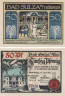  Бона. Германия. Бад-Зульца 50 пфеннигов 1921 год (серия C). Нотгельд. (XF) 
