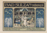  Бона. Германия. Бад-Зульца 50 пфеннигов 1921 год (серия C). Нотгельд. (XF) 