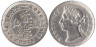  Гонконг. 5 центов 1901 год. Королева Виктория. 
