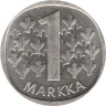  Финляндия. 1 марка 1965 год. Герб. 