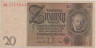  Бона. Германия (Веймарская республика) 20 рейхсмарок 1929 год. Вернер фон Сименс. (фоновая буква D) P-181a/1 (F) 