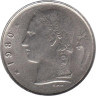  Бельгия. 1 франк 1980 год. Belgique 