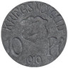  Германия. Вольфах. 10 пфеннигов 1919 год. Ель. Нотгельд. 