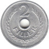  Венгрия. 2 филлера 1962 год. 