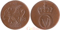 Норвегия. 2 эре 1972 год. Глухарь.