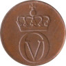  Норвегия. 2 эре 1972 год. Глухарь. 
