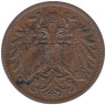  Австрия. 2 геллера 1906 год. 