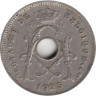  Бельгия. 5 сантимов 1925 год. ROYAUME DE BELGIQUE 