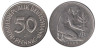  ФРГ. 50 пфеннигов 1989 год. (J) 