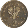  Польша. 2 злотых 2004 год. Присоединение Польши к Европейскому союзу. 