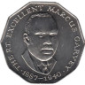  Ямайка. 50 центов 1987 год. Маркус Гарви. 