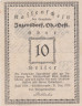  Бона. Австрия. Инцерсдорф 10 геллеров 1920 год. Нотгельд. (XF) 
