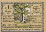  Бона. Германия. Луцхёфт 1 марка 1920 год. Нотгельд. (XF) 