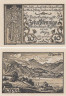  Бона. Германия. Тегернзе 10 пфеннигов 1921 год. Нотгельд. (XF) 