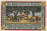  Бона. Германия. Штайнфельд (Шлезвиг) 50 пфеннигов 1920 год (вариант 4). Нотгельд. (XF) 