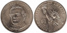  США. 1 доллар 2010 год. 13-й президент  Миллард Филлмор (1850-1853). (D) 